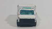 1989 Hot Wheels Workhorses American Ambulance White Die Cast Toy Car Emergency Paramedics Rescue Vehicle - Opening Rear Doors