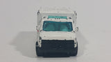 1989 Hot Wheels Workhorses American Ambulance White Die Cast Toy Car Emergency Paramedics Rescue Vehicle - Opening Rear Doors