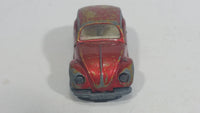 Vintage 1968 Lesney Products Matchbox Superfast Volkswagen 1500 Saloon Red No. 15 Die Cast Toy Car Vehicle