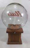Vintage Glass Globe Wooden Based Peanut Nut Dispenser Bar Pub Lounge Collectible - Treasure Valley Antiques & Collectibles