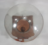 Vintage Glass Globe Wooden Based Peanut Nut Dispenser Bar Pub Lounge Collectible - Treasure Valley Antiques & Collectibles