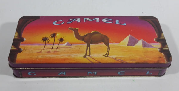 1993 Camel Cigarettes Smokes Book Matches Colorful Sunset Hinged Tin M – Treasure Valley Antiques & Collectibles