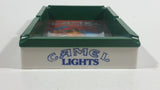 1992 Camel Lights Green Cigarette Smokes Ash Tray Smoking Tobacciana Collectible