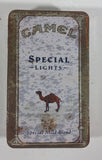 1993 Camel Special Lights Matches Cigarettes Smokes Hinged Tin Metal Container Tobacco Collectible