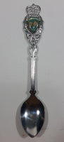 Penticton, B.C. Dogwood Flower Enamel Metal Spoon Souvenir Travel Collectible - Treasure Valley Antiques & Collectibles