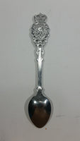 Penticton, B.C. Dogwood Flower Enamel Metal Spoon Souvenir Travel Collectible - Treasure Valley Antiques & Collectibles