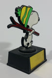 Vintage 1970s Aviva United Syndicate Features Snoopy Ski Bum 5" Tall Plastic Trophy