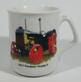 1917 Fordson Model F Tractor "Today is the tomorrow you worried about Yesterday!" White Ceramic Coffee Mug Farming Collectible - Treasure Valley Antiques & Collectibles