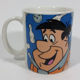 1993 MSC China Hanna Barbera The Flintstones Fred Flintstone Cartoon Character Ceramic Coffee Mug Television Collectible - Treasure Valley Antiques & Collectibles