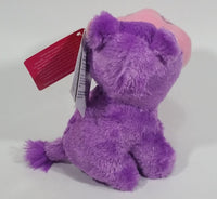 Wild Republic Li'l Sweet and Sassy Wild Grape Purple Hippopotamus Hippo Stuffed Toy Plushy New with Tags