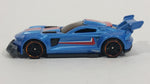 2018 Hot Wheels Muscle Mania Track Ripper Blue Die Cast Toy Car Vehicle