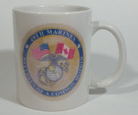 49th Marines United States of America and Canada "Brethren of a Common Mother" Ceramic Coffee Mug - Peace Arch