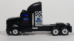 Rare High Speed Ford Racing Ford Credit Quality Care Semi Tractor Truck Rig Black Die Cast Toy Car Vehicle - Treasure Valley Antiques & Collectibles
