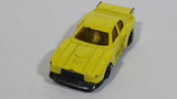 1980s Summer Marz Karz Ford Capri S8005 Yellow Die Cast Toy Race Car Vehicle - Treasure Valley Antiques & Collectibles