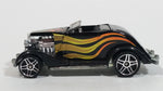 2000 Hot Wheels '33 Ford Roadster Black with Flames Die Cast Toy Car Vehicle
