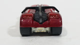 2007 Hot Wheels Track Stars Iridium Dark Red Die Cast Toy Car Vehicle - Treasure Valley Antiques & Collectibles