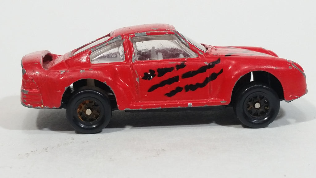 1996 Subway Restaurants Porsche Red Promotional Die Cast Toy Car Vehic ...