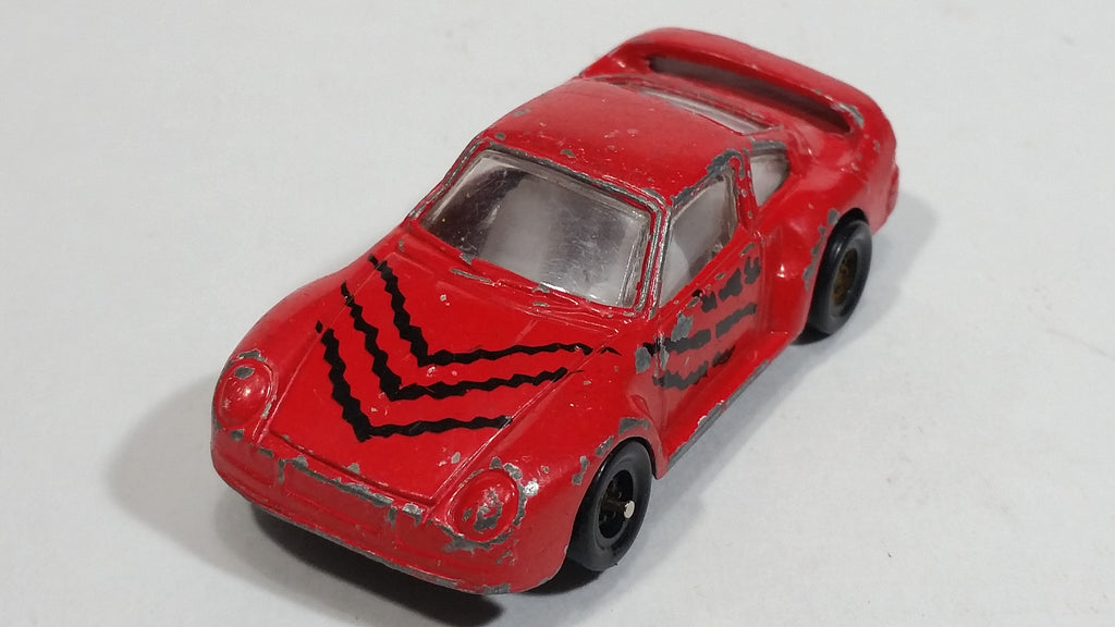 1996 Subway Restaurants Porsche Red Promotional Die Cast Toy Car Vehic ...