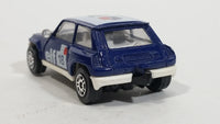 Vintage 1984 Corgi Renault 5 Turbo Elf Blue and White Die Cast Toy Car Vehicle