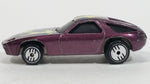 1985 Hot Wheels Ultra Hots Porsche 928 P-928 Spectraflame Purple Die Cast Toy Car Vehicle