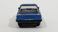 Vintage Unknown Brand BMW 323L Cabriolet Blue Die Cast Toy Car Vehicle Made in Hong Kong