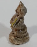 Vintage Wade Red Rose Tea Figurine "The Cat and The Fiddle” Nursery Rhymes Tiny Chip on Ear