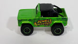 2012 Matchbox Ford Bronco 4x4 - 1972 Jungle Adventure Tours Bright Green with Black Top Die Cast Toy Car Vehicle