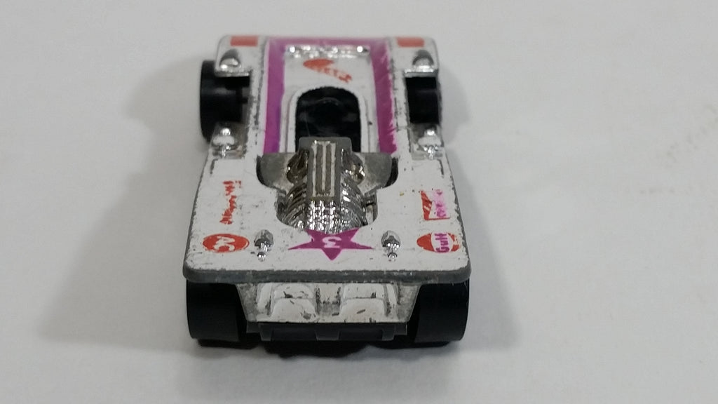 Vintage 1976 Hot Wheels Super Chromes Steam Roller Chrome Red Lines Di ...