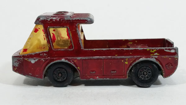 Vintage 1972 Lesney Products Matchbox Superfast Toe Joe Green No. 14 Painted Dark Red Die Cast Toy Car Vehicle - Treasure Valley Antiques & Collectibles