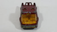 Vintage 1972 Lesney Products Matchbox Superfast Toe Joe Green No. 14 Painted Dark Red Die Cast Toy Car Vehicle - Treasure Valley Antiques & Collectibles