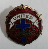 Vintage Enamel United Church Sunday School Pin