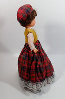 1960's Doll Music Box Clad in Scottish Outfit "Amazing Grace" - Treasure Valley Antiques & Collectibles