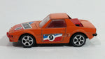 Vintage Corgi Juniors Fiat X1/9 #9 Orange Die Cast Toy Car Vehicle Made in GT. Britain - Rare Orange Color - Treasure Valley Antiques & Collectibles