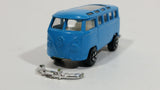 Very Rare HTF Vintage PlayArt Volkswagen VW Station Wagon Van Bus Blue Die Cast Toy Car Vehicle