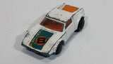 Vintage 1975 Lesney Products Matchbox Superfast De Tomosa Pantera #8 White No. 8 Die Cast Toy Car Vehicle - Treasure Valley Antiques & Collectibles