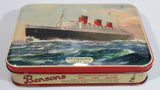 Vintage Bensons English Choice Confections Candy Queen Mary Tin Box