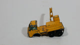 Vintage Lesney Products Matchbox Series Dodge Crane Truck Yellow No. 63 Die Cast Toy Car Construction Machinery Building Equipment Vehicle