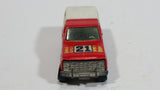 1982 Hot Wheels Ford Bronco Red Die Cast Toy Car SUV Vehicle BW Malaysia - Treasure Valley Antiques & Collectibles