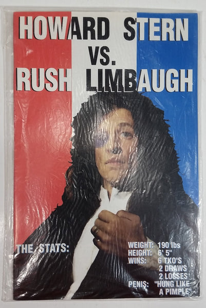 1994 Boneyard Press Comics Howard Stern vs. Rush Limbaugh Comic Book