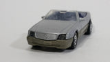 1991 Matchbox Superfast Mercedes-Benz 500SL Convertible Silver Grey Die Cast Toy Car Vehicle