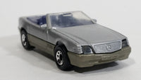 1991 Matchbox Superfast Mercedes-Benz 500SL Convertible Silver Grey Die Cast Toy Car Vehicle