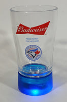 Budweiser Beer Toronto Blue Jays MLB Baseball Team Bluetooth Light Up Run Score Glass Beverage Glass
