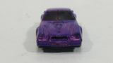 1990 Hot Wheels Chevrolet Camaro Z28 Purple Painted Dark Purple Die Cast Toy Muscle Car Vehicle McDonald's Happy Meal