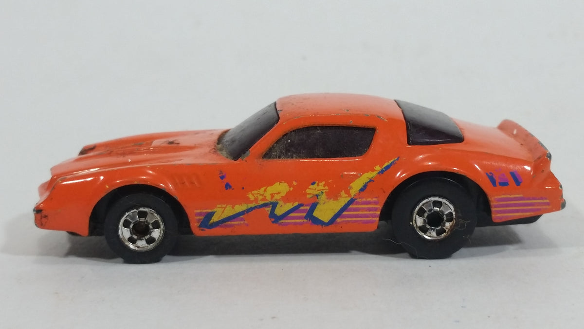 1991 Hot Wheels Chevrolet Camaro Z28 Orange Die Cast Toy Muscle Car Ve ...