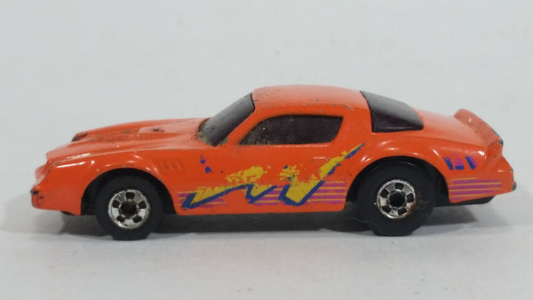 1991 Hot Wheels Chevrolet Camaro Z28 Orange Die Cast Toy Muscle Car Vehicle McDonald's Happy Meal #1