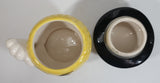 Collectible Mr. Peanut Cocktail Salted Peanuts Ceramic Cookie Jar