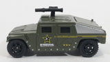 1994 Matchbox Hummer Army Green Die Cast Toy Car Military Vehicle With Opening Rear Hatch - Rare Variation