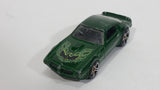 2012 Hot Wheels '73 Pontiac Firebird Trans Am Brewster Green Die Cast Toy Muscle Car Vehicle