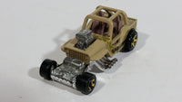 2010 Hot Wheels Race World Jungle Custom '42 Jeep CJ-2A Beige Tan Die Cast Toy Car Vehicle - Treasure Valley Antiques & Collectibles