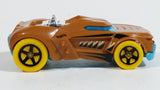 2017 Hot Wheels Street Beast Growler Brown Die Cast Toy Car Vehicle - Treasure Valley Antiques & Collectibles